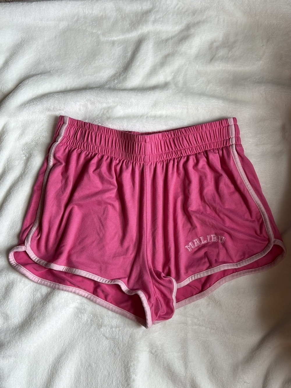 Malibu Barbie Pink Dolphin Shorts Size M